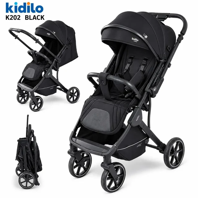 کالسکه مسافرتی رو به مادر شو کیدیلو مدل Kidilo K202
